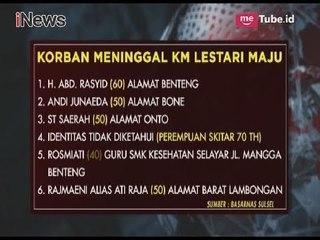 Data 12 Korban Meninggal KM Lestari Maju - iNews Sore 03/07