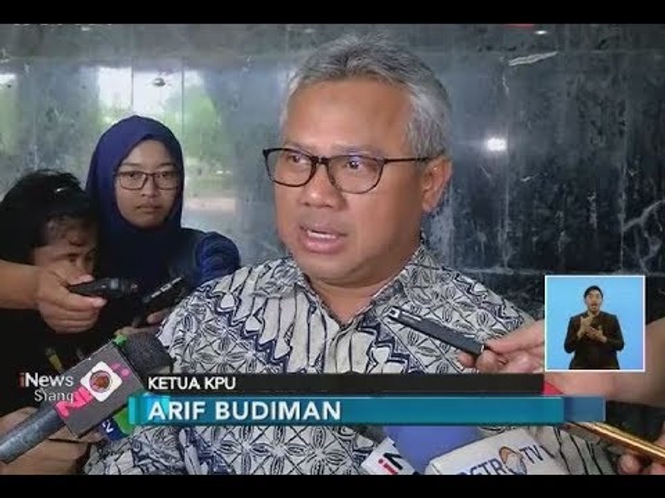 KPU Resmi Larang Mantan Napi Koruptor Mendaftar sebagai Calon Legislatif - iNews Siang 03/07