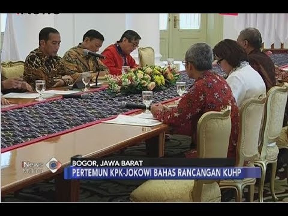 Bertemu Jokowi, KPK Bahas Pasal Anti Korupsi pada Rancangan KUHP - iNews Malam 04/07