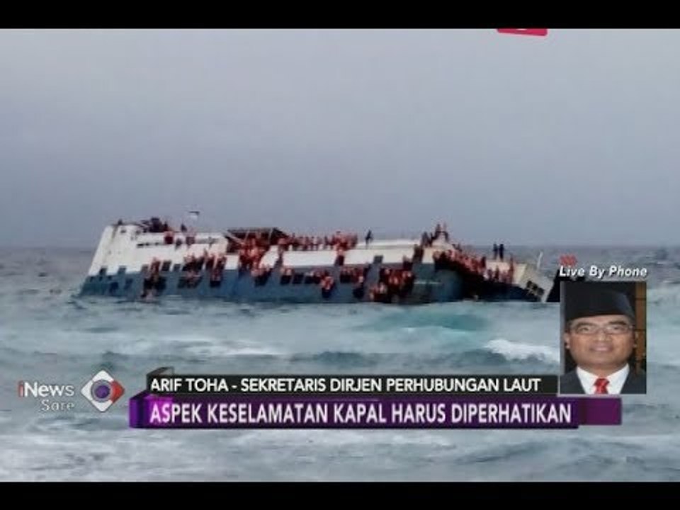 Pasca Tragedi KM Lestari Maju, Inilah Upaya Pengamanan Transportasi Laut - iNews Sore 04/07