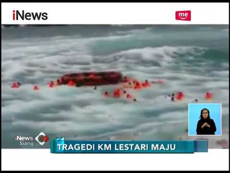 Video Amatir Korban KM Lestari Maju Terombang-ambing Diterjang Ombak -iNews Siang 05/07