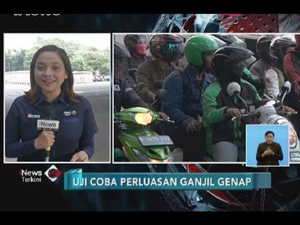 Uji Coba Hari Kedua Perluasan Ganjil Genap di Kawasan Pancoran - iNews Siang 03/07