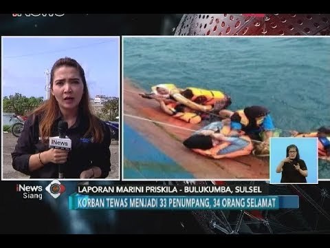 Korban Meninggal KM Lestari Maju Menjadi 33 Orang, 6 Telah Diambil Keluarga - iNews Siang 04/07