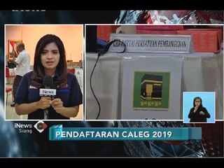 Sudah Dibuka, Pendaftaran Caleg 2019 Masih Sepi - iNews Siang 05/07