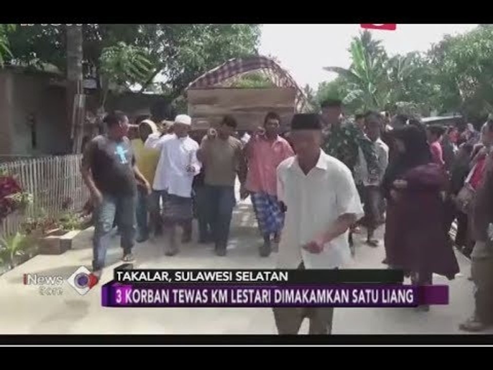 Pemakaman Tiga Korban KM Lestari Maju Diiringi Isak Tangis Keluarga - iNews Sore 05/07