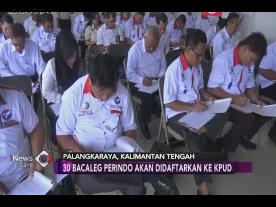 Jelang Pemilu 2019, Partai Perindo Semakin Persiapkan Diri untuk Daftar Caleg - iNews Sore 05/07