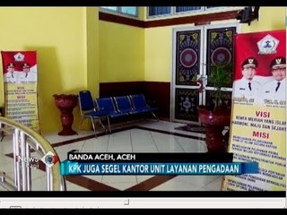 KPK Segel Ruang Kerja Gubernur Aceh dan ULP - iNews Pagi 06/07