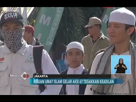 Ribuan Umat Islam Gelar Aksi 67 Tegakkan Keadilan di Gedung Kemendagri - iNews Siang 06/07