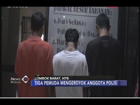 Dua Anggota Polisi di Lombok Dikeroyok Tiga Pemuda Gara-gara Alunan Musik - iNews Malam 06/07