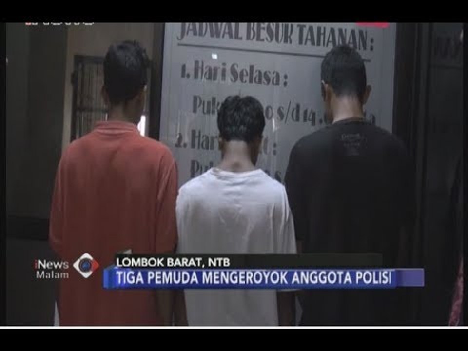 Dua Anggota Polisi di Lombok Dikeroyok Tiga Pemuda Gara-gara Alunan Musik -  iNews Malam 06/07