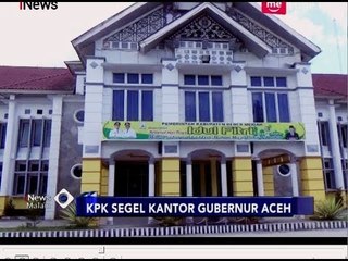 KPK Segel Ruang Kerja Gubernur Aceh - iNews Malam 05/07