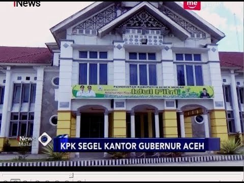 KPK Segel Ruang Kerja Gubernur Aceh - iNews Malam 05/07