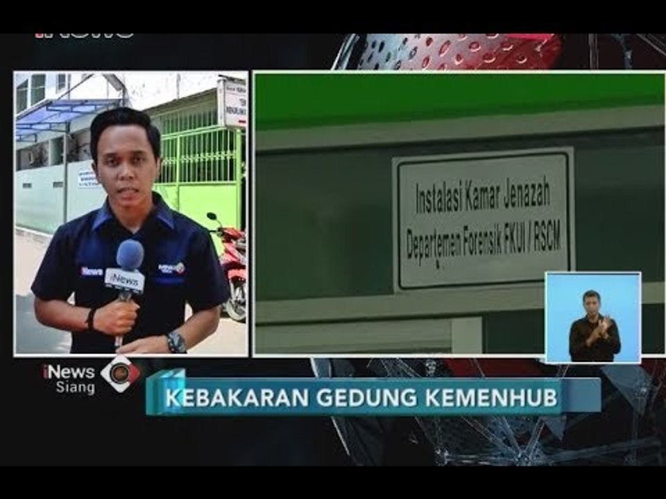 Kebakaran Gedung Kemenhub, Pihak Kepolisian Belum Berikan Keterangn Resmi Korban - iNews Siang 08/07