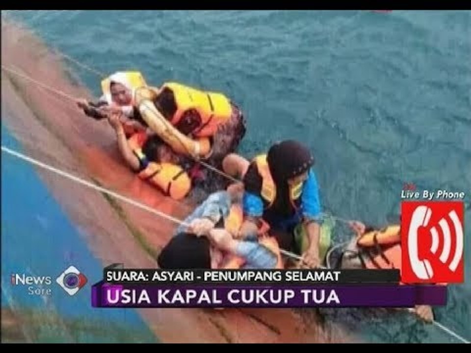 Kondisi Kapal Kurang Mendukung, Inilah Kronologi KM Lestari Maju Tenggelam  - iNews Sore 03/07
