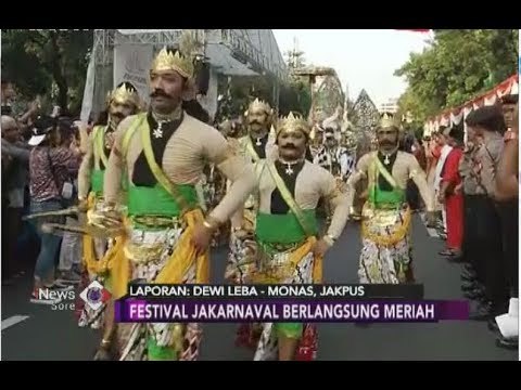 Begini Kemeriahan acara Pembukaan Jakarnaval 2018 di Kawasan Monas - iNews Sore 08/07