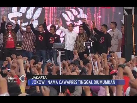 Ini Jawaban Jokowi saat Ditanya Nama Pendamping Pilpres 2019 - iNews Malam 08/07