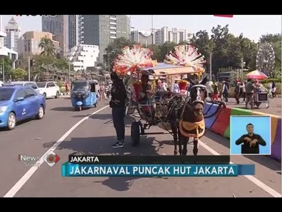 Jakarnaval Digelar di Kawasan Monas akan Dimeriahkan dengan Pawai Kendaraan Hias - iNews Siang 08/07