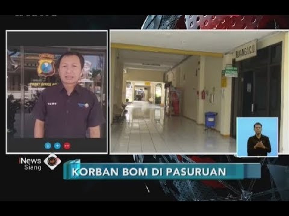 Luka Parah di Wajah, Kondisi Anak Pelaku Teror Bom Pasuruan Memprihatinkan - iNews Siang 07/07