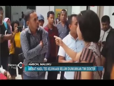 Bacaleg di Ambon Ngamuk di RS Karena Hasil Kejiwaan Belum Diumumkan - iNews Pagi 08/07