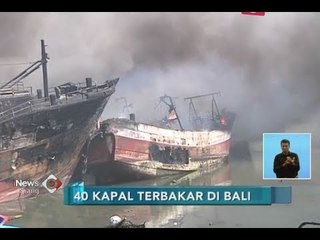 40 Kabar Ludes Terbakar Selama 12 Jam di Pelabuhan Benoa, Bali - iNews Siang 09/07