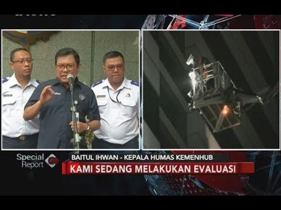 Keterangan Kepala Humas Terkait Kebakaran Gedung Kemenhub - Special Report 09/07