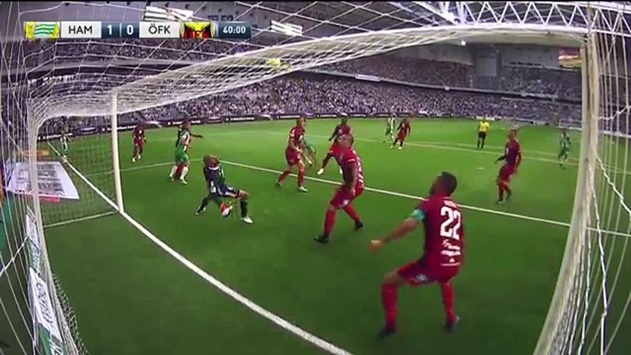 Hammarby 1:2 Ostersunds (Sweden Allsvenskan 8 July 2018)