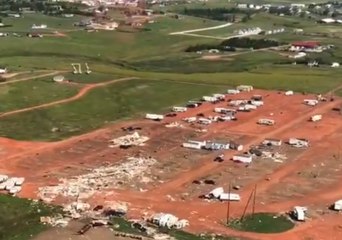 Tornado Rips Through RV Park in North Dakota