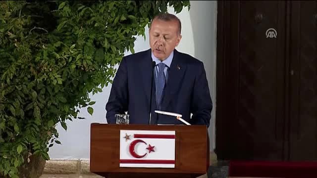 Türkiye Cumhurbaşkanı Erdoğan: Türkiye, Kıbrıslı Türklerin Bir Kıbrıs Rum Devletinde Azınlık...