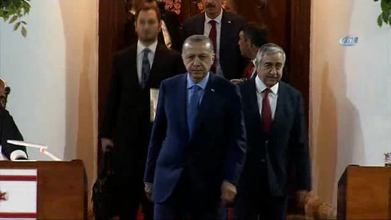 Cumhurbaşkanı Erdoğan: "Kıbrıslı Türklerin Bir Kıbrıs Rum Devletinde Azınlık Haline Getirilmesine...
