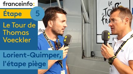 Le Tour de Thomas Voeckler : Lorient-Quimper, l'étape piège