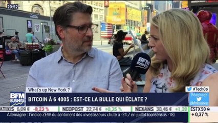 What's Up New York: avec un Bitcoin à 6 400 dollars, est-ce la bulle qui éclate ? - 10/07