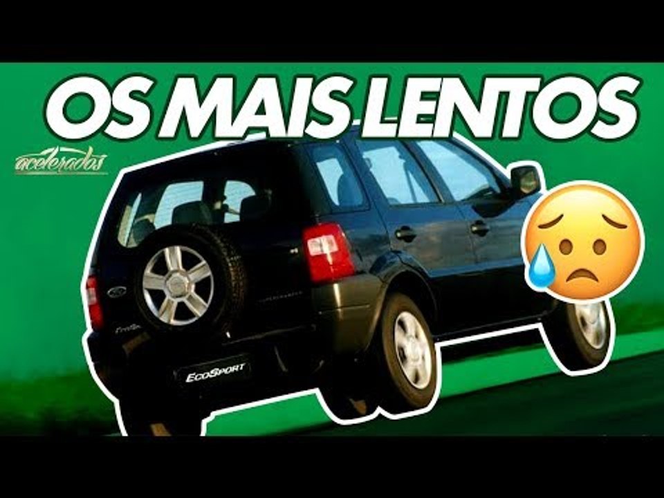 TOP-5: AS VERSÕES MAIS LENTAS DE CARROS LEGAIS - ACELELISTA #38 | ACELERADOS