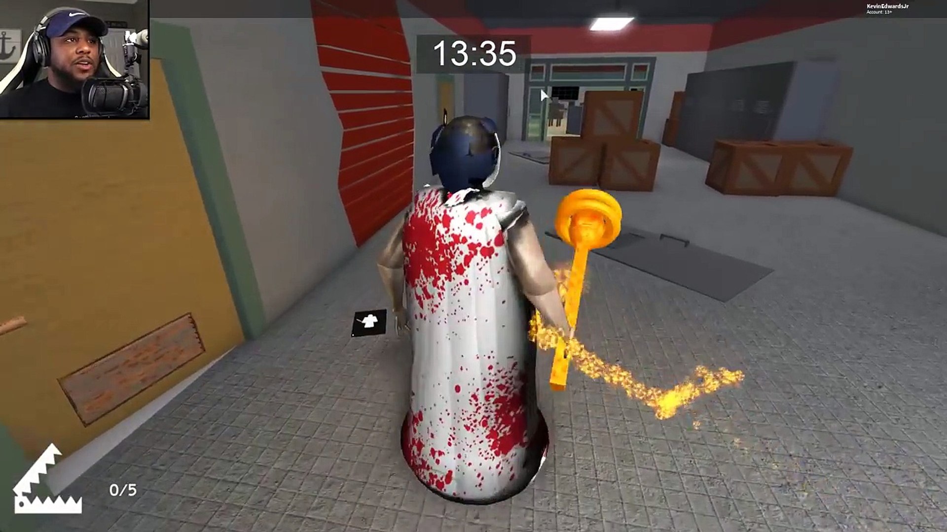GRANNY FOLLOWED ME TO SCHOOL IN ROBLOX