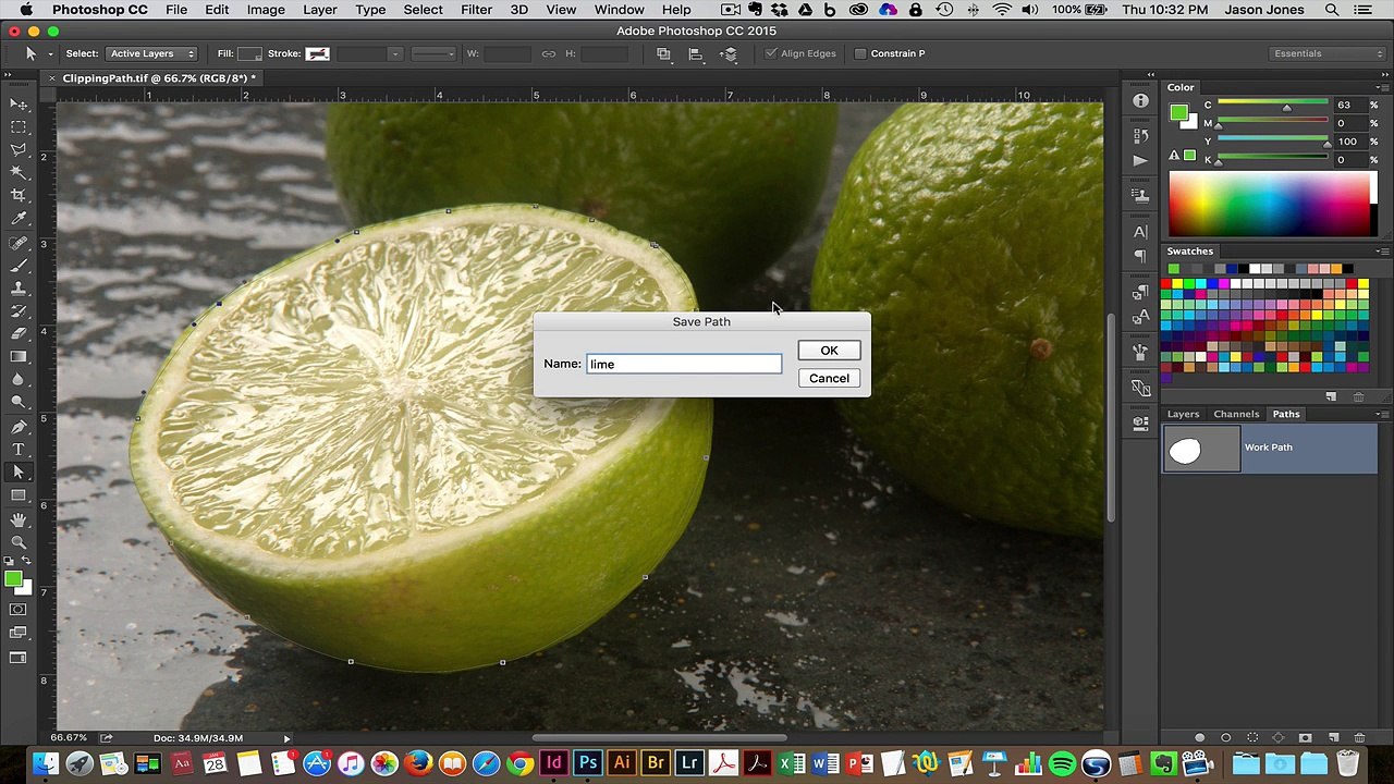 Clipping Paths in Photoshop