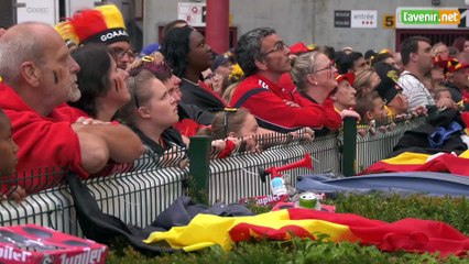 L'Avenir - Football : Ambiance France Belgique à Sclessin
