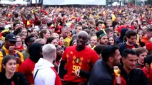 Fransa-Belçika maçının ardından - BRÜKSEL