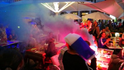 Explosion de joie à Obernai après la qualification de la France en finale de la coupe du Monde