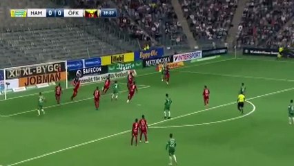 Hammarby 1:0 Ostersunds (Sweden Allsvenskan 9 July 2018)