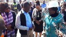 ACTING PRESIDENT MRS INONGE WINA TOURS B.H MARKET UNDER CONSTRUCTION We are streaming live from Soweto Market here in Lusaka where the Acting President, Her H