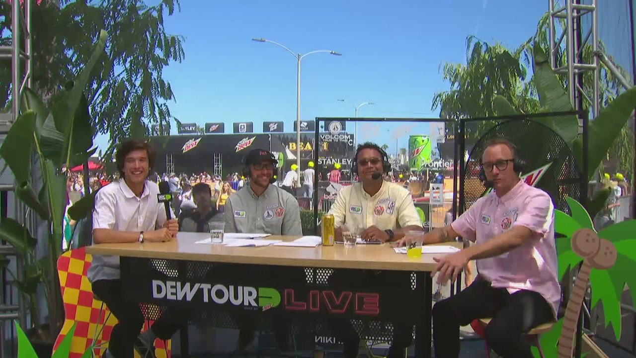 Dew Tour Team Challenge Tech Section
