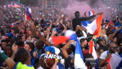 Paris goes wild as France reach World Cup final