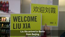 Widow of Chinese Nobel dissident Liu Xiaobo arrives in Germany