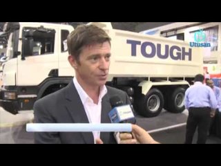 Beautiful international trucks arrived to Malaysia - MIBTC'15 Expo