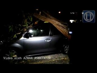 Ribut kuat landa hampir seluruh kawasan di P. Pinang