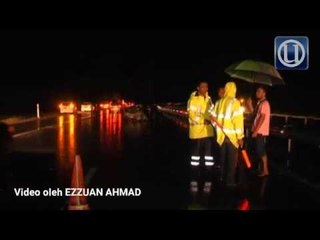 Doktor parah, kereta dirempuh selepas terbabas