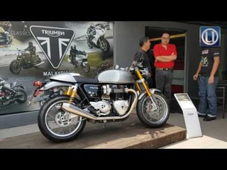 Peluang tunggang uji semua model motosikal Triumph