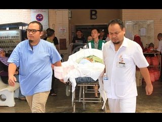 Keluarga mangsa kebakaran tiba di bilik mayat HSA