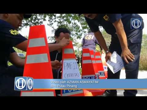 Ujian balistik PDRM di Jambatan Pulau Pinang bermula