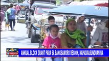 Sub-committees, binuo para sa pagtalakay ng panukalang BBL; Annual block grant para sa Bangsamoro region, napagkasunduan na