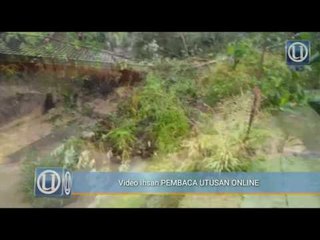 Tanah runtuh, 13 penduduk diarah pindah